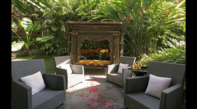 Bali Villa Nalina Private garden attched to bedroom