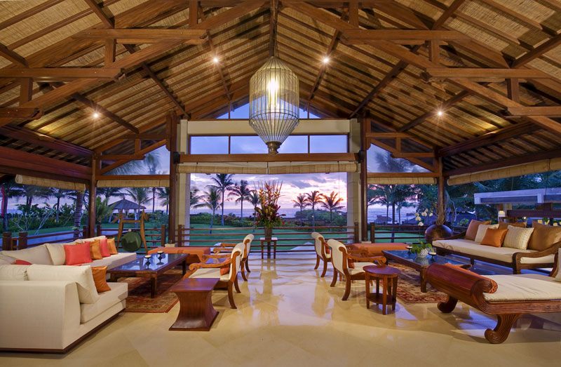 Bali Villa Semarapura Upper living area at sunset .jpg