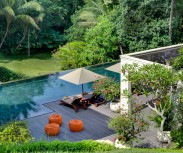 Bali Villa Arsana Estate pool birds eye view