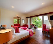 Arsana Estate red guest suite