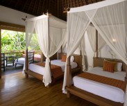 Bali Villa The Beji Thebeji twin bed