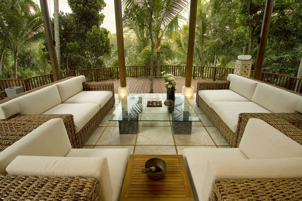 Bali Villa Vajra  Living room view