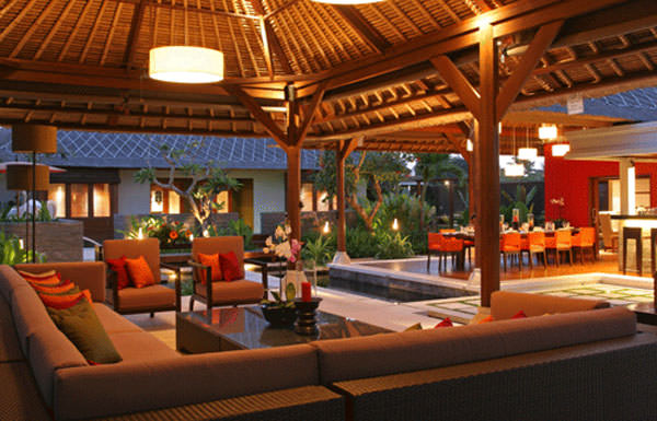 Bali Villa Asta Living and dining area