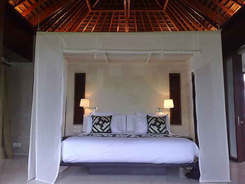 Villa Tukad Pangi private master bedroom suite