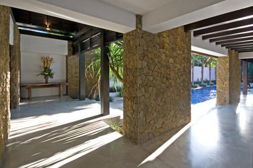 Bali Villa at Echo Beach Entrance