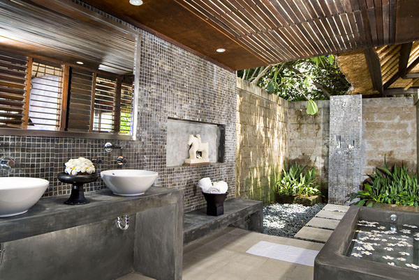 Bali Villa Atas Ombak Atasombak bathroom