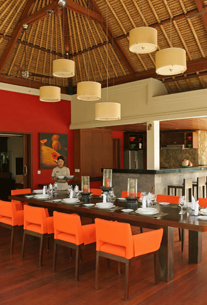 Bali Villa Asta Dining area