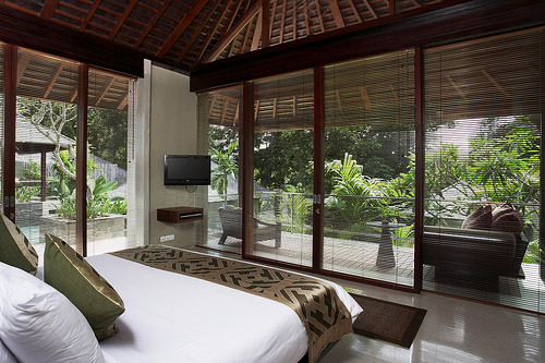 Villa Tukad Pangi upper pool side guest suite 