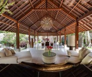 Villa Bunga Pangi living dining pavilion