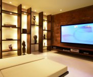 Villa Tukad Pangi offers a State of the Art home theatre room