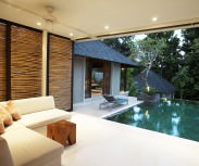 Villa Tukad Pangi pool side terrace