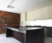 Villa Tukad Pangi kitchen area