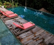 Bali Villa Niloufar Pool view from upstairs