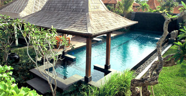 Bali Villa Ramadewa Pool overview