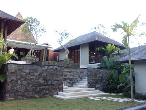 Villa Tukad Pangi garden view